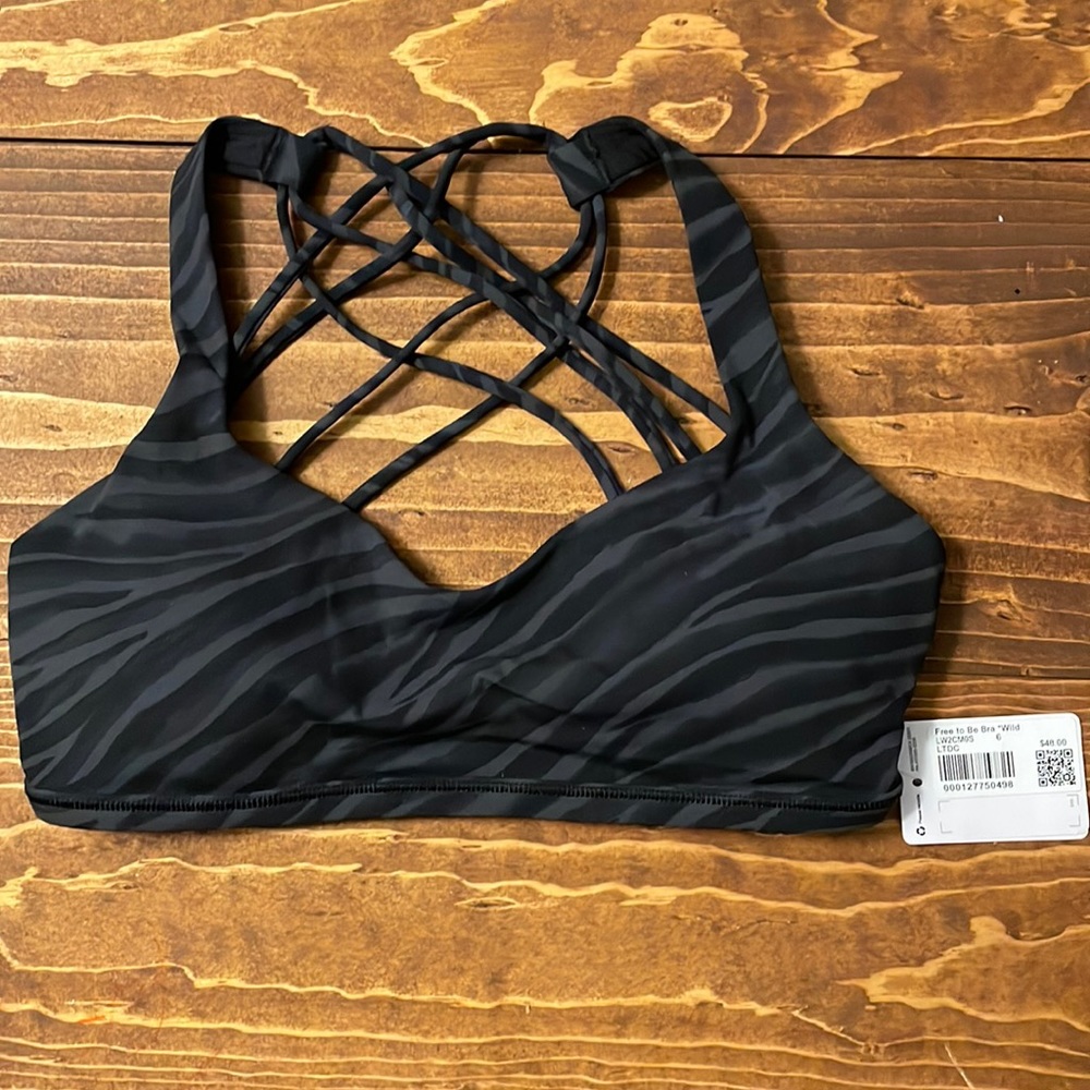 Lululemon Free to Be Wild Bra Size 6